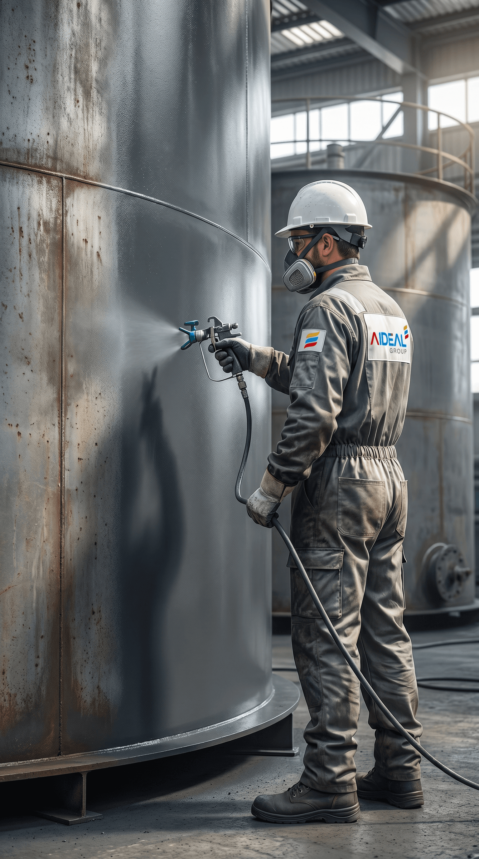 Pintura industrial anticorrosiva — A Ideal Soluções Anticorrosivas
