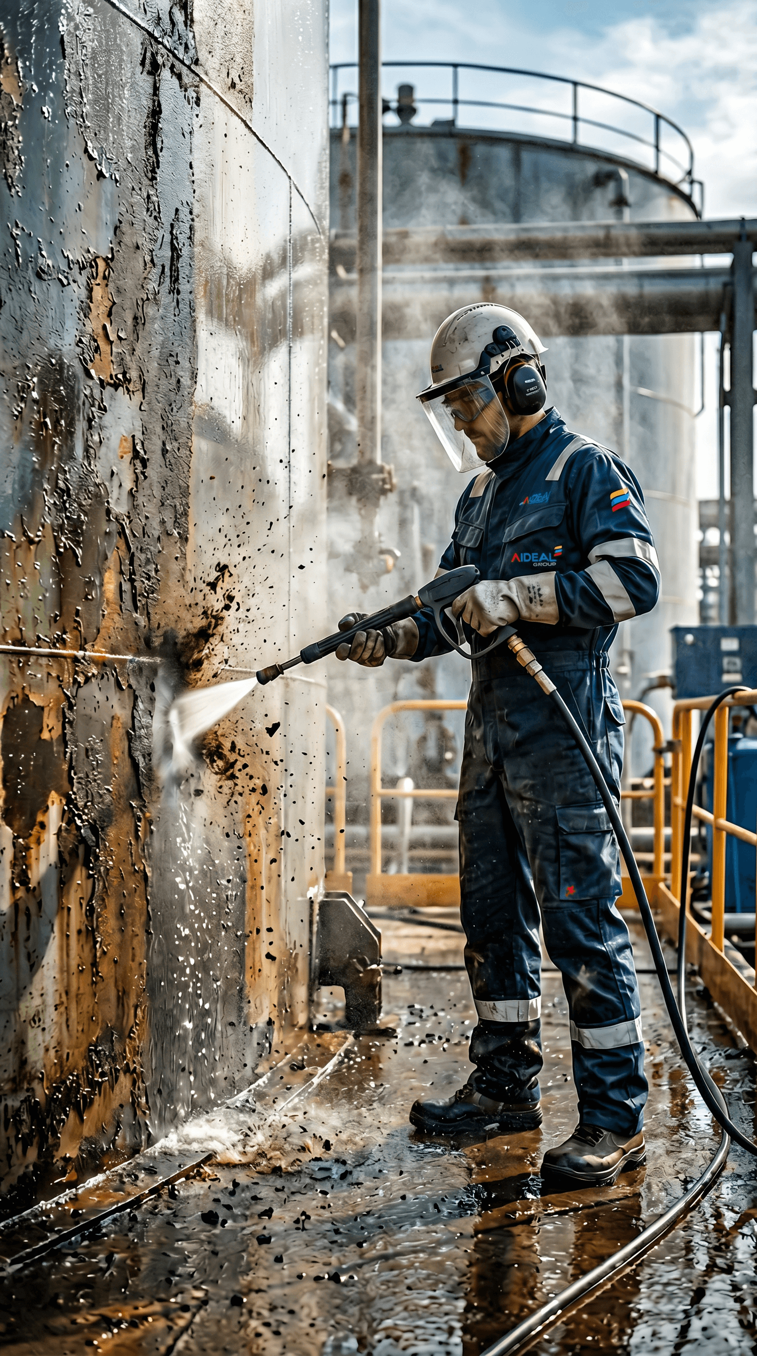 Hidrojateamento — A Ideal Soluções Anticorrosivas